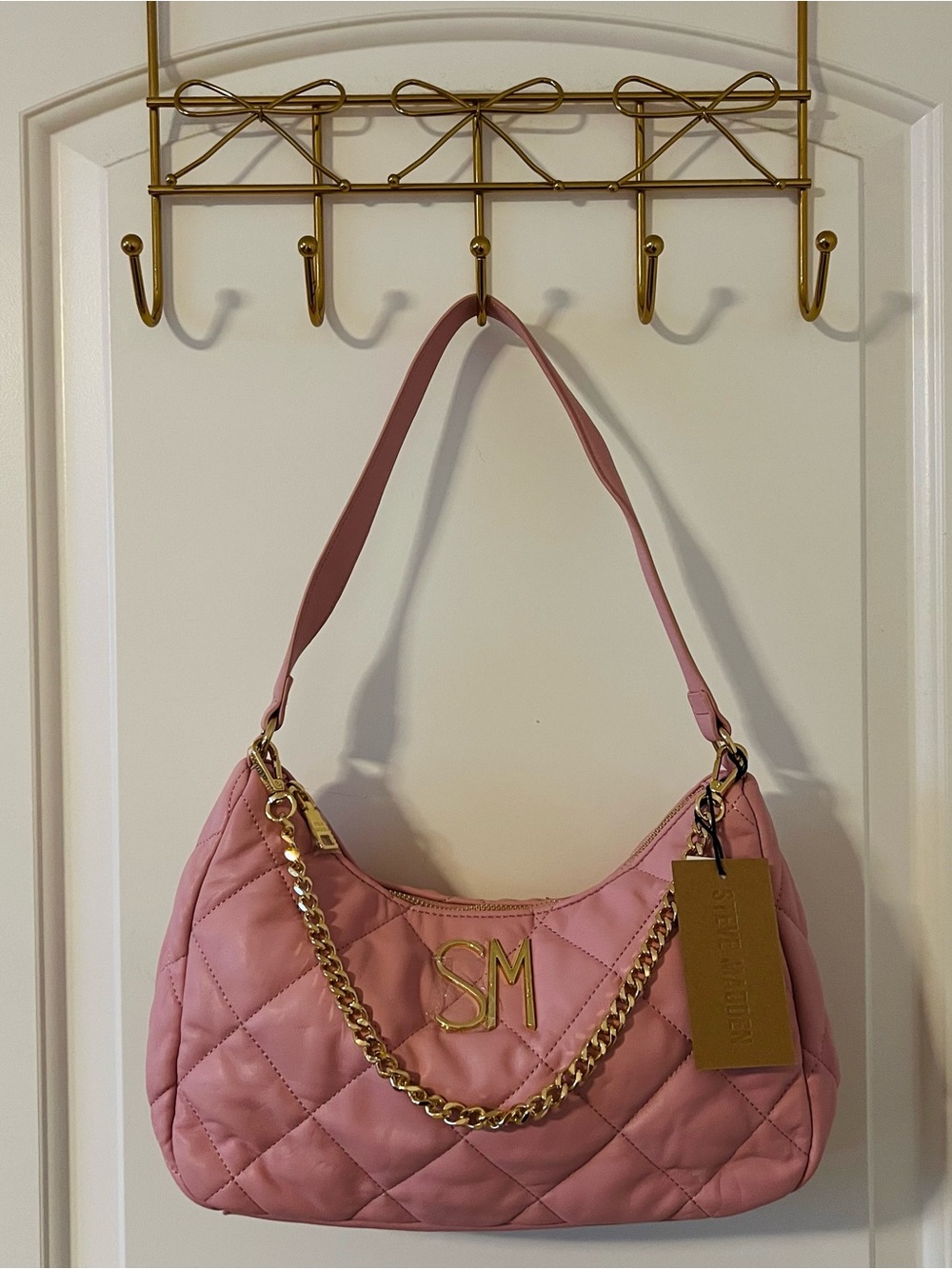 Steve Madden Pink Shoulder Bag